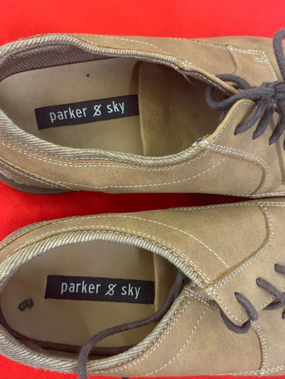 Parker & Sky Dayoko Brown Casual Oxford Dress Shoes Men's Size 11M